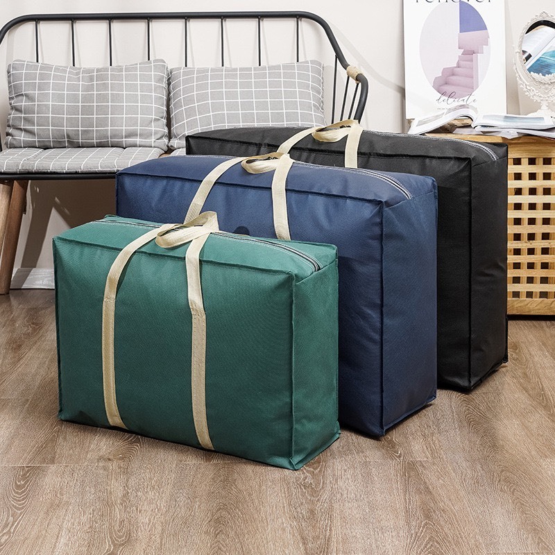 Túi Đựng Chăn Màn, Túi Đựng Quần Áo Cỡ Lớn 110 Lít Bằng Vải Oxford Chống Nước - Túi Đựng Đồ, Hành Lý Về Quê