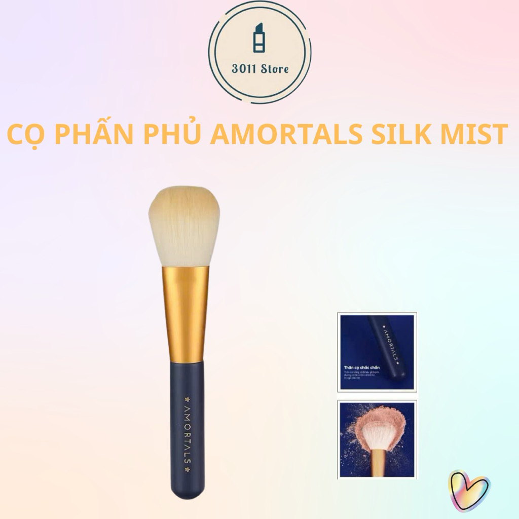 [Hàng Công Ty] Cọ Phủ Phấn Amortals Ultra Fine Silk Mist Loose Powder Brush