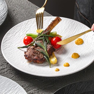 Đĩa Phip Melamine Vân Đá Chất Liệu  A8 Cao Cấp – Đẳng Cấp Nhà Hàng, Khách Sạn 386-11 Đen