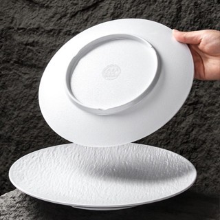 Đĩa Phip Melamine Vân Đá Chất Liệu  A8 Cao Cấp – Đẳng Cấp Nhà Hàng, Khách Sạn 386-11 Đen