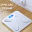 Cân Điện Tử Thông Minh Cadioto – Đo 18 Chỉ Số Sức Khỏe, App Tiếng Việt, Bluetooth Pin Sạc