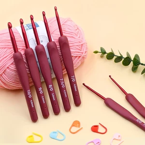 Kim móc len cán đỏ loại 1 handmade 2-6mm - HODUSHOP