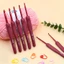Kim móc len cán đỏ loại 1 handmade 2-6mm - HODUSHOP