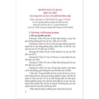 Sách - 600 câu hỏi dùng cho sát hạch, cấp giấy phép lái xe cơ giới đường bộ (Bản mới nhất 2025) ND