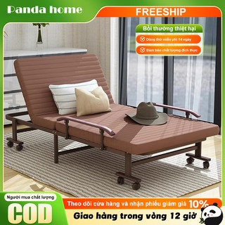 Panda giường gấp gọn Đa Chức Năng Di Động,Giường Xếp Điều Chỉnh Được Độ Ngả Khung Không cần cài đặ