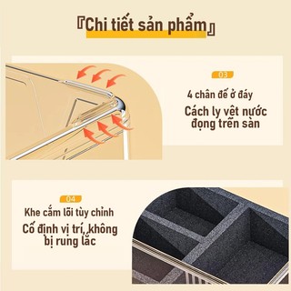 Hộp chống ẩm máy ảnh chuyên dụng cho DSLR, Mirrorlessi, Bridge, Compact 6in1-Hộp, đệm chống sốc, ẩm kế, hộp hút ẩm, khăn