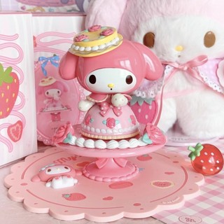 Melody Vườn Trà Kuromi - Blind Box May Mắn, Figure Để Bàn, Quà Tặng Cho Bé Gái - Giao Hàng Từ Hà Nội