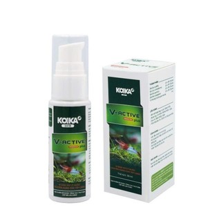 KoiKa V-ACTIVE PLUS - Vi sinh Chuyên dùng cho Tép cảnh (105ML)