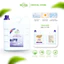 Nước Giặt Xả 2in1 BEZEN Hương Chuông Đỏ Lưu Hương Dài Lâu, Sạch Thơm Mềm Mại Kháng Khuẩn Tự Nhiên