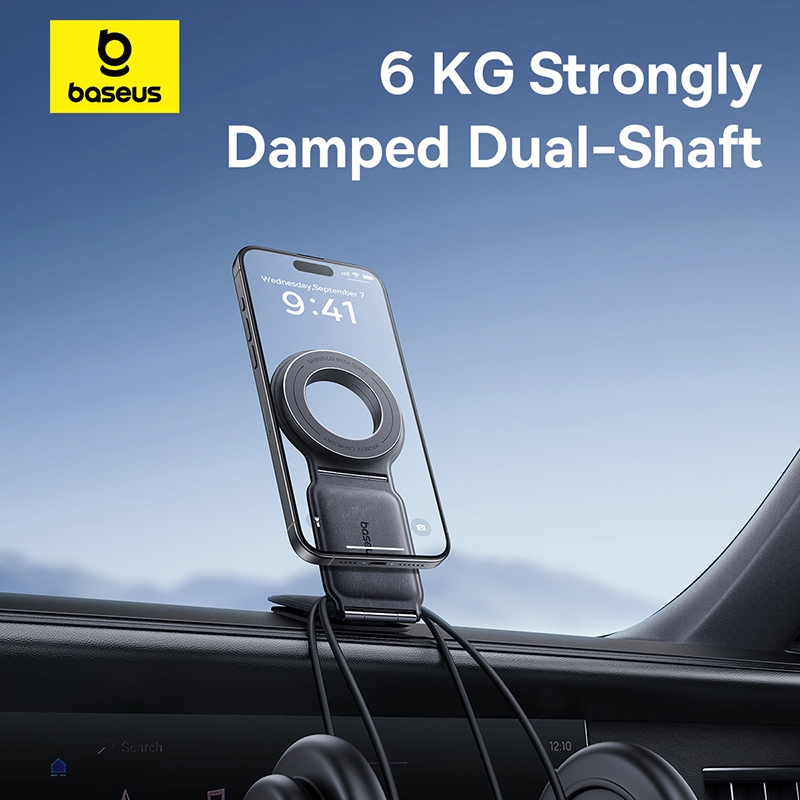 Giá đỡ điện thoại dùng trên xe hơi OS-Baseus PrimeTrip Series C02 Mega Magnetic Car Mount Stick-on