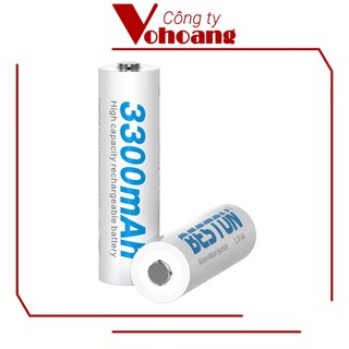 [Tặng kèm hộp] Pin sạc Beston AA 1.2V NiMH chính hãng dung lượng cao, tương thích nhiều thiết bị, giá tốt