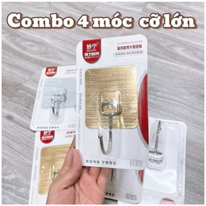 Móc Dán Tường Trong Suốt Chịu Lực Tốt, Móc Treo Đồ Đa Năng Cho Nhà Tắm, Nhà Bếp