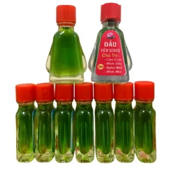 combo 10 chai dầu viêm xoang - dầu gió xanh 3ml - tinh dầu trụy liệu bằng hương thơm