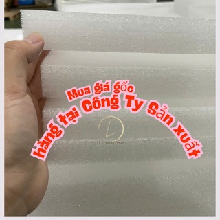Miếng xốp PE chèn hàng, chống sốc tiện lợi, có nhiều độ dày 5/10/15/20mm, kích thước 500x500mm