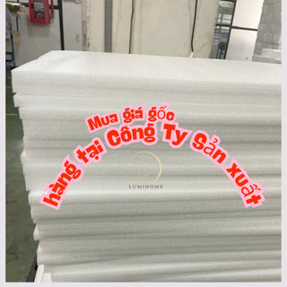 Miếng xốp PE chèn hàng, chống sốc tiện lợi, có nhiều độ dày 5/10/15/20mm, kích thước 500x500mm