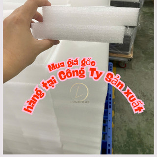 Miếng xốp PE chèn hàng, chống sốc tiện lợi, có nhiều độ dày 5/10/15/20mm, kích thước 500x500mm