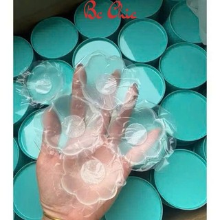 Hộp 5 đôi dán ngực silicon trong suốt, che nhũ hoa siêu mỏng tái sử dụng nhiều lần BC_CHIC LINGERIE