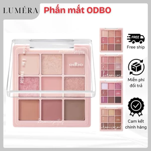 Bảng Phấn Mắt ODBO OD2014 9 Ô Shadow & Me Palette Mịn Lì Dễ Tán Có Nhũ Nhiều Màu Bắt Sáng