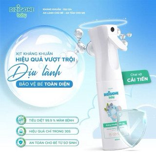Xịt Kháng Khuẩn Dizigone Baby - Vệ Sinh Đồ Chơi, Bình Sữa,..