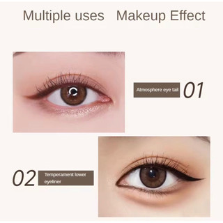 Bộ 2In1 SVMY nhuộm lông mày kẻ mắt 4 màu tự nhiên lâu trôi kem tạo kiểu chống nhòe không thấm nước