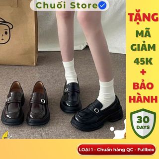 Giày oxford nữ da PU tổng hợp dệt vải đế cao su nhẹ nhàng đáng yêu mềm mại êm chân