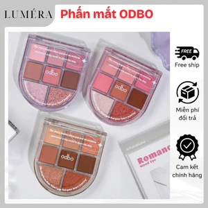 Bảng Phấn Mắt ODBO OD2023 8 Ô Cửa Sổ Romance Mood Palette Mịn Lì, Dễ Tán