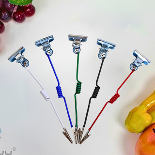 [GIÁ SỐC] kẹp lò xo, kẹp lò xo 2 đầu, kẹp quảng cáo, kẹp lò xo quảng cáo, wobbler kẹp V09