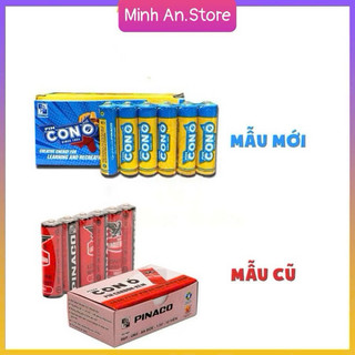 [Hộp 40 Viên] Pin AA Pin Con Ó Xanh Pin Tiểu 2A Bao Bì Mới Pin Carbon Kẽm Lắp Đồ Chơi Remote, Micro
