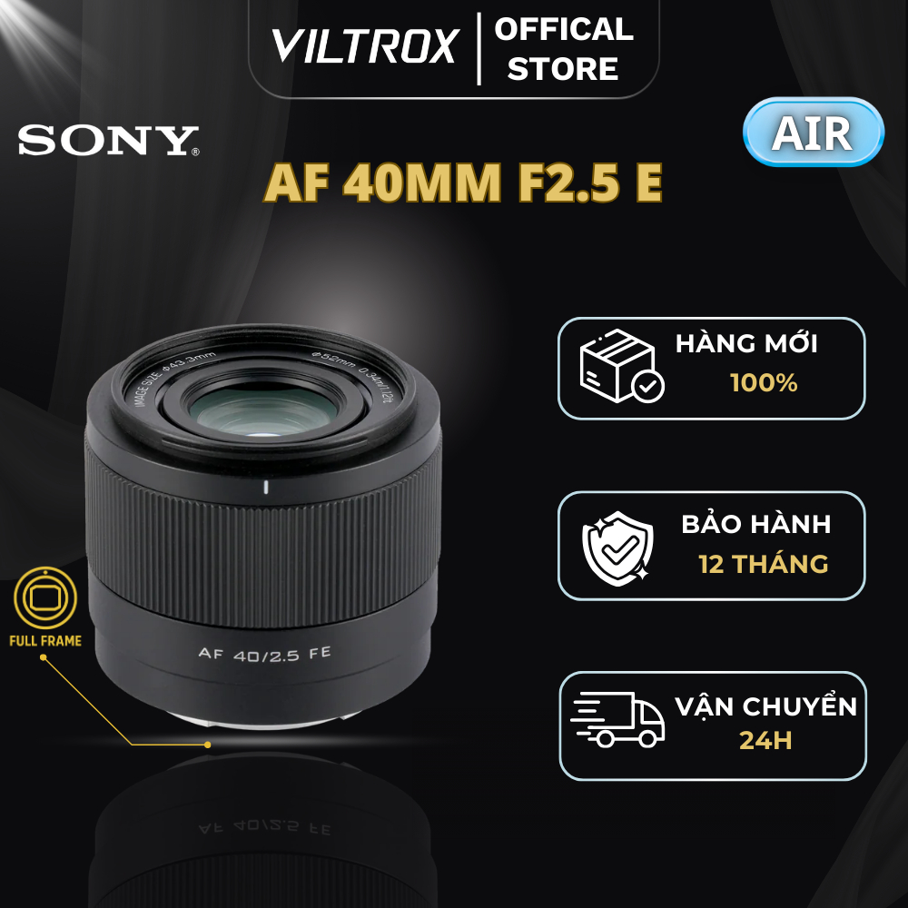Ống kính Viltrox AF 40mm F2.5 Air