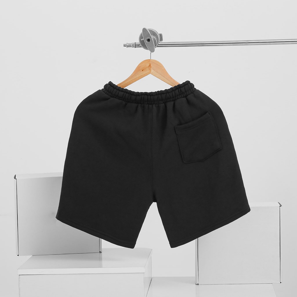 Quần short William nỉ da cá mềm mịn co giãn thoáng mát 40-100kg form suông Unisex Basetee