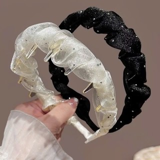 BỜM CÀI TÓC VẢI VOAN CHẤM BI DỄ THƯƠNG C7