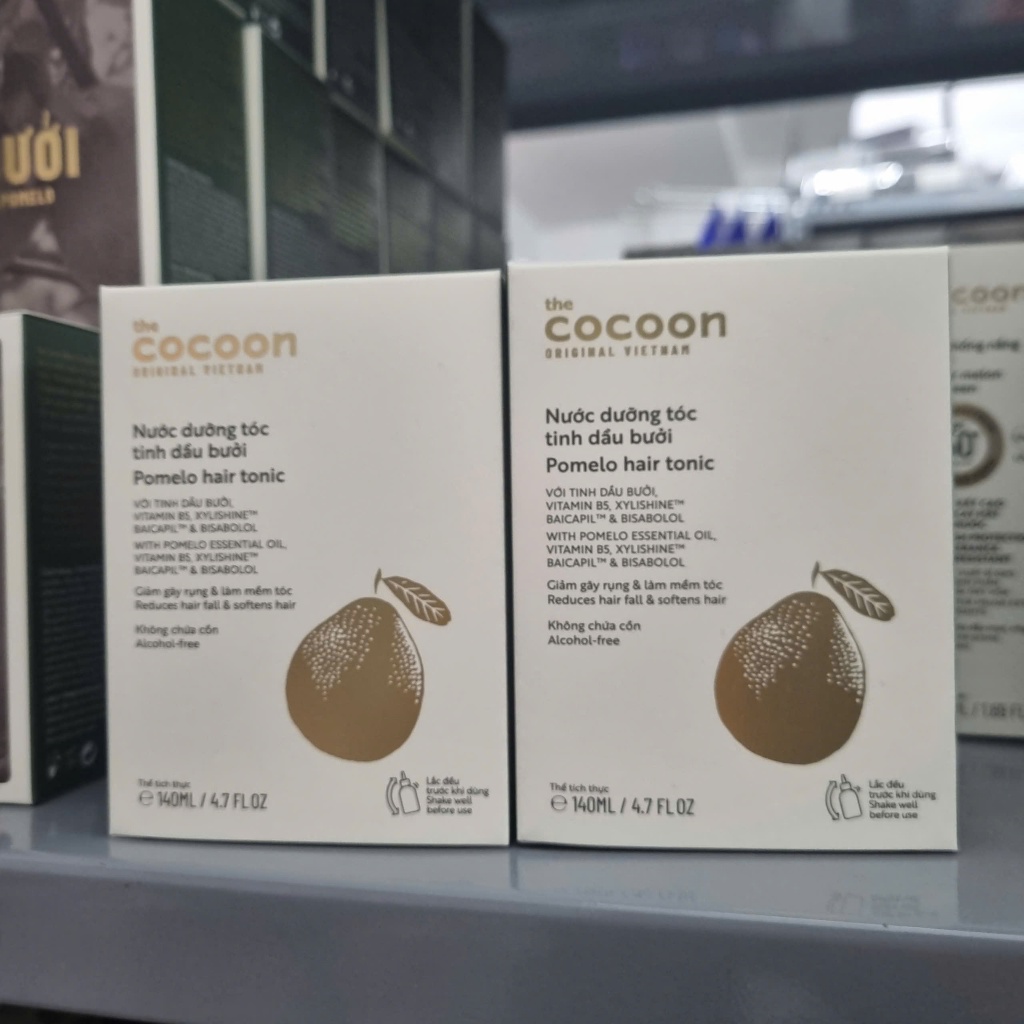 [Phiên Bản Mới] Nước Dưỡng Tóc Cocoon Tinh Dầu Bưởi 140ml 310ml