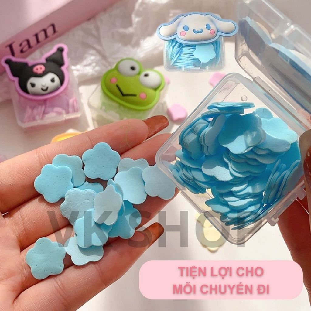 Xà Phòng Giấy Rửa Tay Du Lịch – Nhỏ Gọn, Vệ Sinh, Dùng 1 Lần – Phù Hợp Đi Chơi, Công Tác