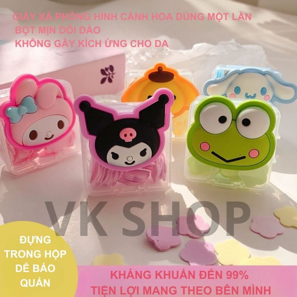 Xà Phòng Giấy Rửa Tay Du Lịch – Nhỏ Gọn, Vệ Sinh, Dùng 1 Lần – Phù Hợp Đi Chơi, Công Tác