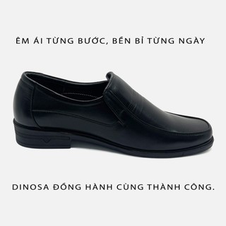 Giày Tây Nam IGU G0209 Da Cao Cấp,Giày Lười Đế Nâng 4-5cm,Đế Cao Su Non,Khấu Chỉ 2 Lớp Bảo Hành 12 Tháng.