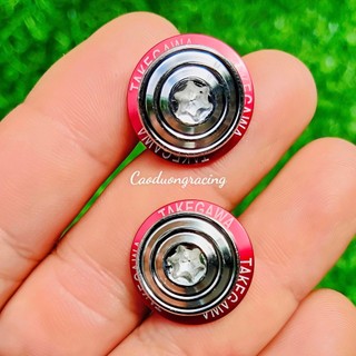 [Rẻ Vô Địch] Ốc hộp xích honda Ốc Salaya + long đền đỏ có chữ takegawa mẫu thái Inox 304 Gắn Wave, Dream, Future