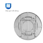[FREESHIP] Bàn inox gấp gọn 1m4 Revin QUI PHÚC, có mâm xoay, tiện lợi, bàn ăn gia đình, nhà hàng — ảnh 6