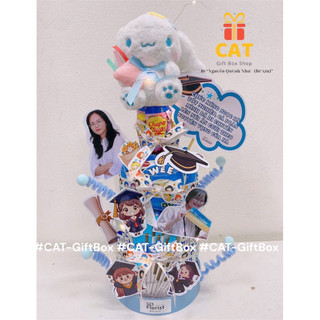 🎓 Tráp Bánh Kẹo Tốt Nghiệp – Quà Tặng Độc Đáo, Ý Nghĩa - Tháp bánh kẹo - Quà tặng sinh nhật , tốt nghiệp ( Hoả tốc hcm )
