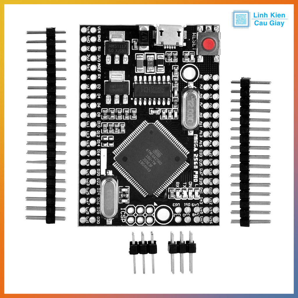 Arduino Mega2560 Pro Mini ATmega2560 CH340G | Shopee Việt Nam