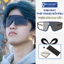 Kính râm mát đen thời trang cho nam nữ gọng tròn Ray ban chống tia UV đổi màu khi ra nắng POSHOPDM01