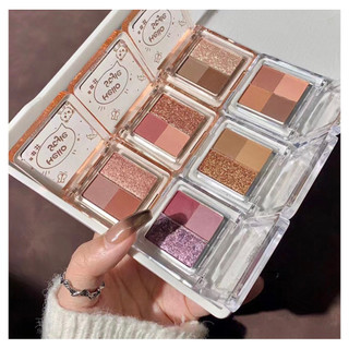 Phấn Mắt HELLOSTYLE Eyeshadow Palette  Trang Điểm Chuyên Dụng Cho Người Mới