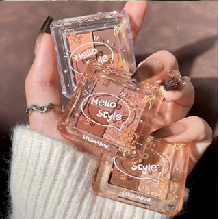 Phấn Mắt HELLOSTYLE Eyeshadow Palette  Trang Điểm Chuyên Dụng Cho Người Mới