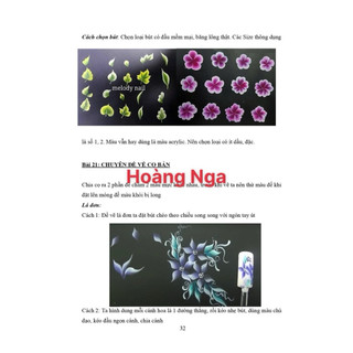 giáo trình nail hiện đại ( có bán file)
