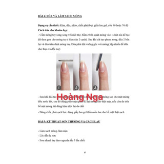 giáo trình nail hiện đại ( có bán file)