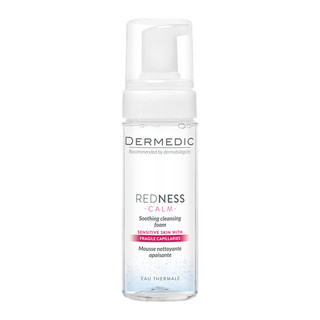 [HÀNG CÔNG TY] Bọt rửa mặt dành cho da nhạy cảm Dermedic Redness Calm Soothing Cleansing Foam