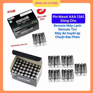 [Chính hãng] Hộp 40 viên pin đũa AAA (3A) Maxell R03P - Hàng chính hãng Maxell Super Power Ace Pin đũa Carpon máy đo