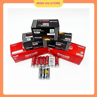Maxell Pin  AA 2A & AAA 3A 1.5V Dùng Trong Gia Đình Hộp 40 Viên Pin An Toàn Cho Thiết Bị