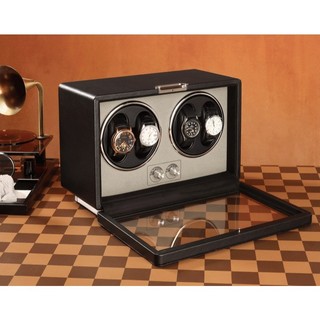 4 Xoay Nhập khẩu Hộp xoay, lắc, tích cót đồng hồ cơ Winder_Watch_Luxury