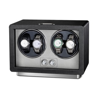 4 Xoay Nhập khẩu Hộp xoay, lắc, tích cót đồng hồ cơ Winder_Watch_Luxury