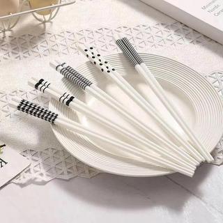 [ComBo] 5 Đôi Đũa Sứ Cao Cấp Cực Hot Họa Tiết BaSic